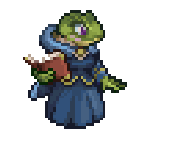 Rana casting a spell